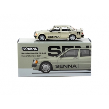 Tarmac 1:64 Mercedes-Benz 190 E 2.3-16 Race of Champion 1984 #11 Aytron Senna