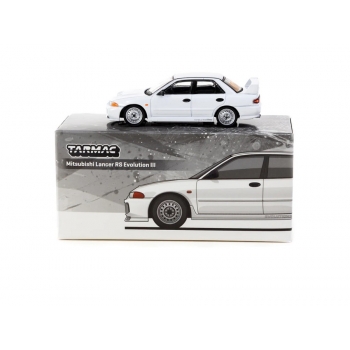 Tarmac 1:64 Mitsubishi Lancer RS Evolution III white