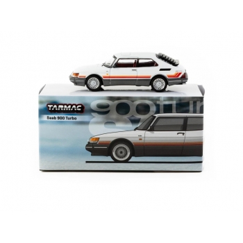 Tarmac 1:64 Saab 900 Turbo White