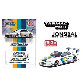 Tarmac 1:64 Nissan Skyline GT-R R32 Widebody Jonsibal Greddy limited