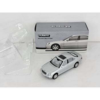 Tarmac 1:64 Mercedes-Benz S-Class brilliant silver metallic
