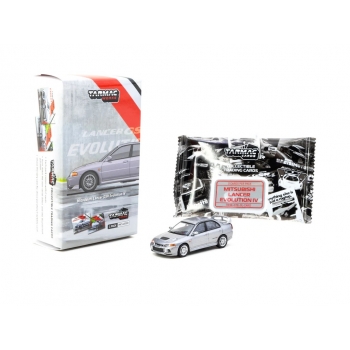 Tarmac 1:64 Mitsubishi Lancer GSR Evolution IV silver