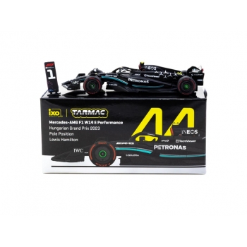 Tarmac 1:64 Mercedes-AMG F1 W14 E Performance #44 L.Hamilton Hungarian GP 2023 Pole Position