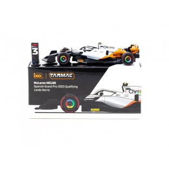 Tarmac 1:64 McLaren MCL60 Lando Norris Spanish GP Qualifying