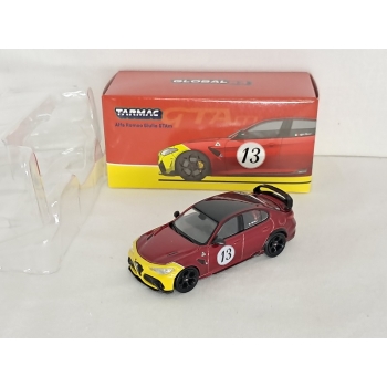 Tarmac 1:64 Alfa Romeo Giulia GTAm red yellow