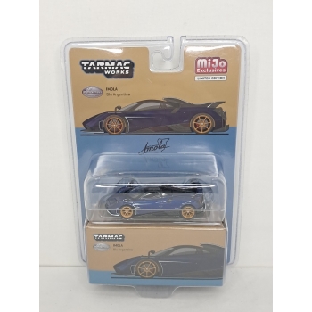 Tarmac 1:64 Pagani Imola blu argentina