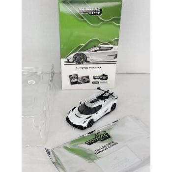 Tarmac 1:64 Koenigsegg Jesko Attack white