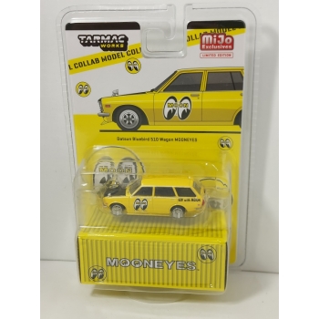 Tarmac 1:64 Datsun Bluebird 510 Wagon Moon yellow black