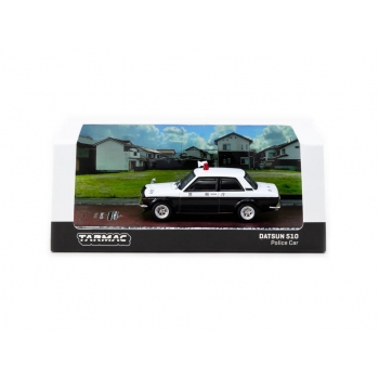 Tarmac 1:64 Datsun 510 Police Car