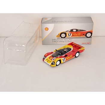 Sparky 1:64 Porsche 962C *Shell #17 D. Bell/ Ludwig/ Stuck 2nd Le Mans 1988