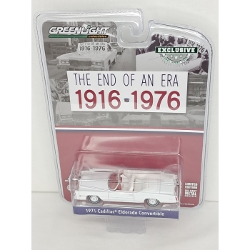 Greenlight 1:64 Cadillac Eldorado Convertible 1976 Last Cadillac Eldorado Convertible white