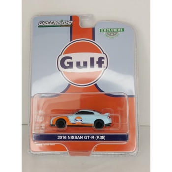 Greenlight 1:64 Nissan GT-R (R35) 2016 Gulf Oil