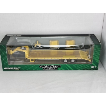 Greenlight 1:64 Gooseneck Trailer yellow