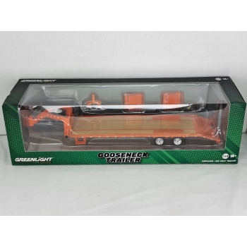 Greenlight 1:64 Gooseneck Trailer orange