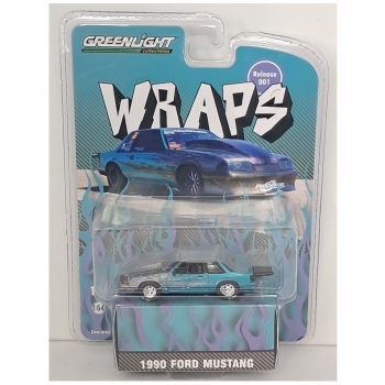Greenlight 1:64 Ford Mustang 1990 Wraps