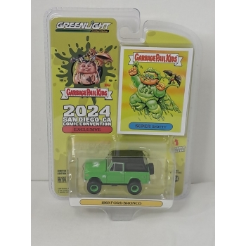 Greenlight 1:64 Ford Bronco 1969 Garbage Pail Kids Sand Diego Comic Convention 2024
