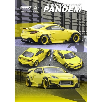 Inno 1:64 Toyota GT86 Pandem yellow