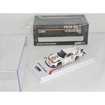 Inno 1:64 LBWK Mazda RX7 (FD3S) LB Super Silhouette white