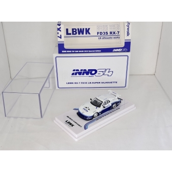 Inno 1:64 LBWK Mazda RX7 (FD3S) LB Super Silhouette Hongkong Toy Car Salon 2024