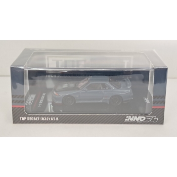 Inno 1:64 Top Secret Nissan R32 GT-R stealth grey