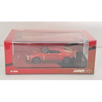 Inno 1:64 Nissan R50 GT-R by Italsedign red gold