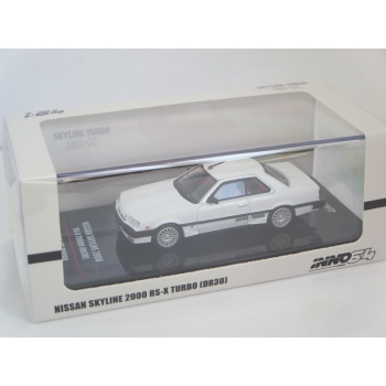 Inno 1:64 Nissan Skyline 2000 Turbo RS-X (DR30) white