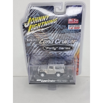 Johnny Lightning 1:64 Toyota Land Cruiser Forty Series real chrome