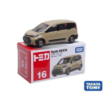 Tomica 1:60 Toyota Sienta brown