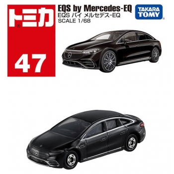 Tomica 1:68 Mercedes EQS black