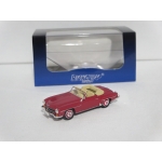 Ricko 1:87 Mercedes 190 SL (W121) Cabriolet dark red